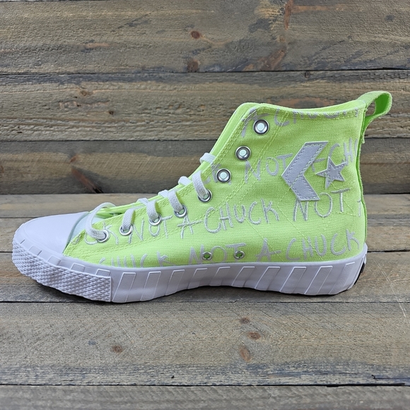 Converse Extra Bold UNT1TL 3D  Hi Top Men's Sneakers Volt NEW - Picture 11 of 13